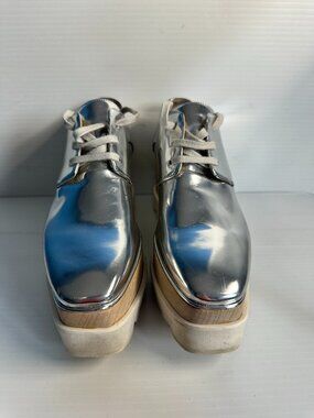 Stella McCartney Silver Platform Sneakers